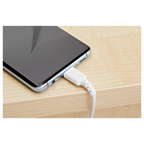 Câble USB-A à USB-C de 2 m de StarTech (RUSB2CC2MW) - Blanc