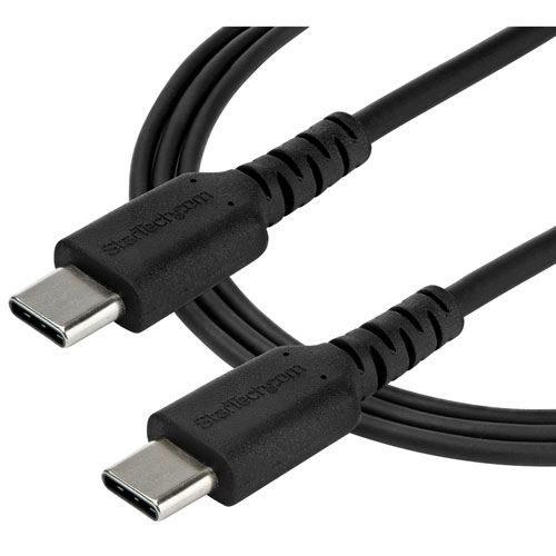 Câble USB-C à USB-C de 2 m de StarTech (RUSB2CC2MB) - Noir