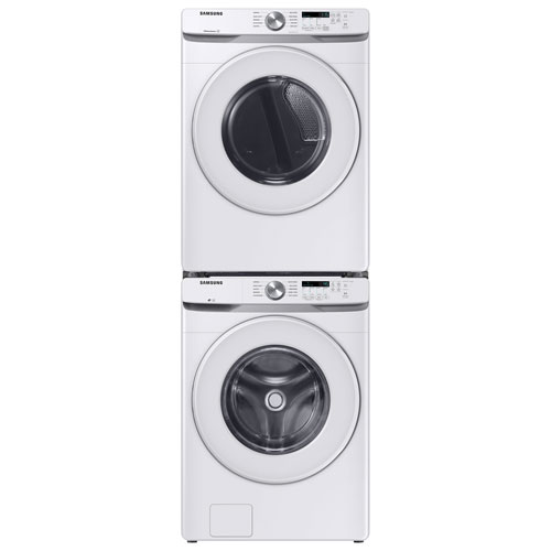 Samsung 5.2 Cu. Ft. High Efficiency Front Load Washer (WF45T6000AW/A5) - White