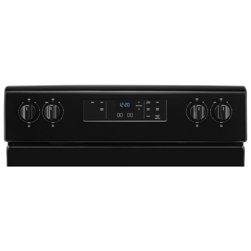 Whirlpool 30" 4.8 Cu. Ft. Freestanding Electric Coil Top Range (YWFC150M0JB) - Black