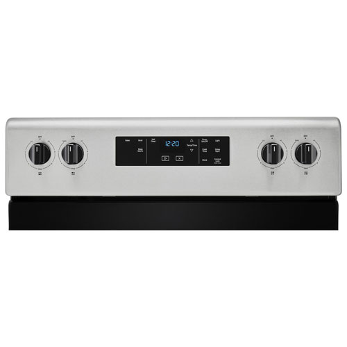 Whirlpool 30" 4.8 Cu. Ft. Self-Clean Freestanding Electric Coil Top Range (YWFC315S0JS) - Stainless Steel