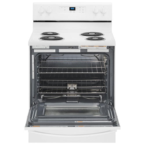 Whirlpool 30" 4.8 Cu. Ft. Freestanding Electric Coil Top Range - White