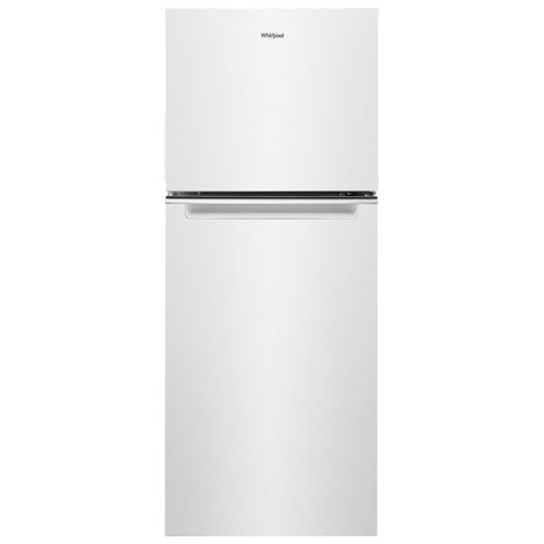 Whirlpool 24" 11.6 Cu. Ft. Top Freezer Refrigerator with LED Lighting - White