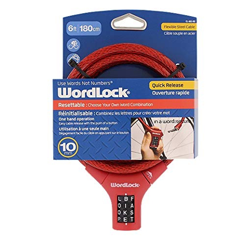 wordlock bike lock