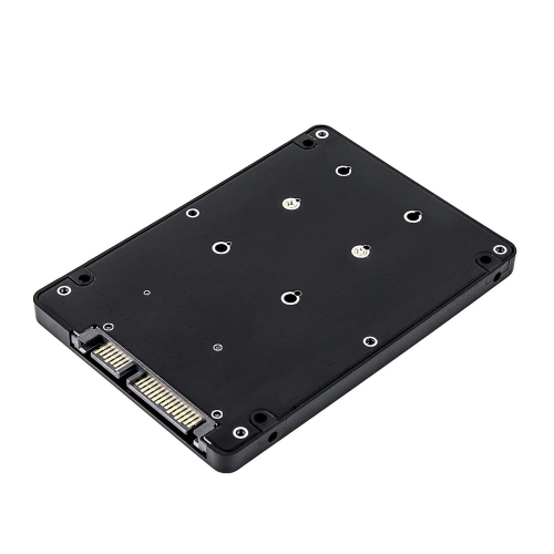 axGear 2.5 Inch SATA to mSATA SSD Enclosure Converter Internal / External Adapter