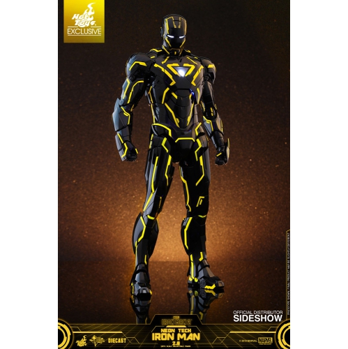 Iron Man 2 12 Inch Action Figure Movie Masterpiece Series - Neon Tech Iron Man 2.0 Hot Toys 904407