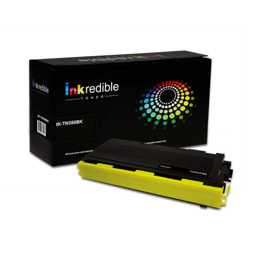INKREDIBLE TONER  Brother Tn350 Compatible Toner Cartridge - - 1/pack In Black