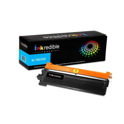 Brother TN210C Compatible Cyan Toner Cartridge - Inkredible Toner™ - 1/Pack