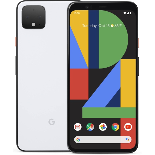 Téléphone intelligent Pixel 4 de 64 Go de Google - Déverrouillé - clairement blanc - Boîte ouverte