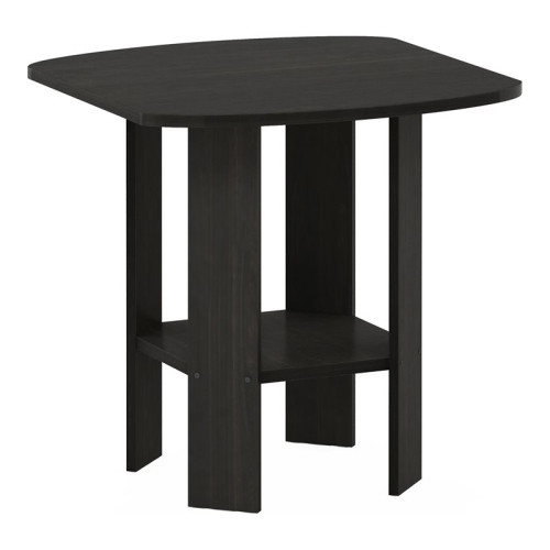 Furinno Contemporary Engineered Wood Simple Design End Table in Espresso