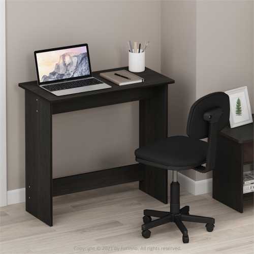 Furinno Contemporary Engineered Wood Simplistic Study Table in Espresso