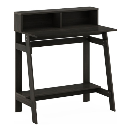 Furinno Engineered Wood Simplistic A Frame Computer Desk in Espresso