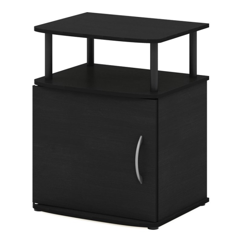 Furinno JAYA Contemporary Engineered Wood Utility Design End Table in Black