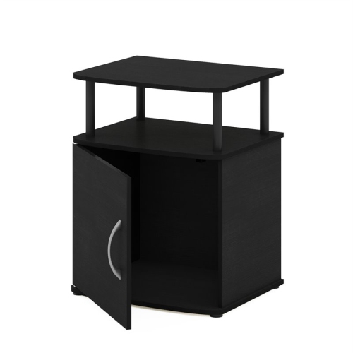 Furinno JAYA Contemporary Engineered Wood Utility Design End Table in Black