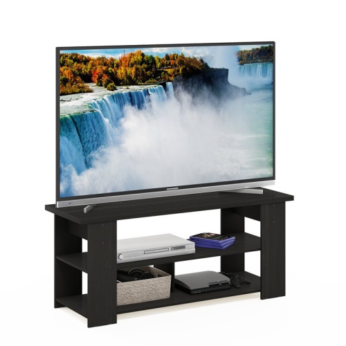 Furinno JAYA Engineered Wood TV Stand for TV up to 55" in Espresso