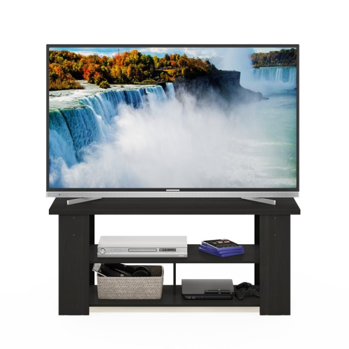 Furinno JAYA Engineered Wood TV Stand for TV up to 55" in Espresso