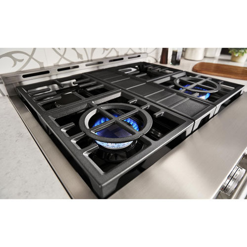 Cuisinière autonome gaz conv. véritable four autonett. 4,1 pi³ 30 po de KA - Bleu encre