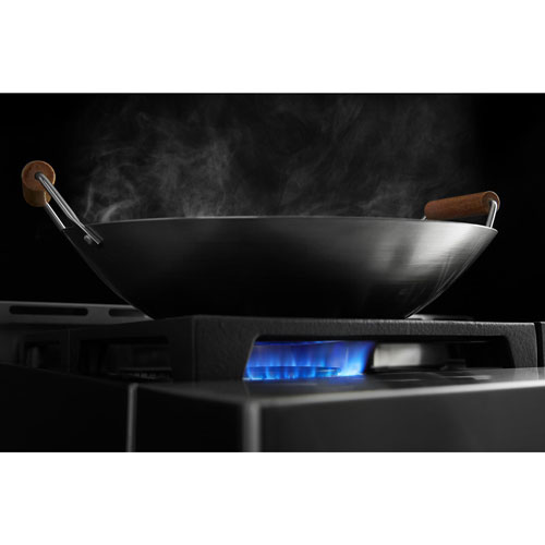 KitchenAid 36" 5.1 Cu. Ft. True Convection 6-Burner Freestanding Gas Range (KFGC506JSS) - Stainless