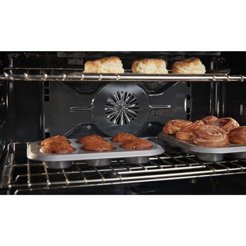 KitchenAid 36" 5.1 Cu. Ft. True Convection 6-Burner Freestanding Gas Range (KFGC506JSS) - Stainless