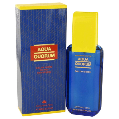 EAU de toilette en vaporisateur AQUA QUORUM by Antonio Puig 3.4 oz