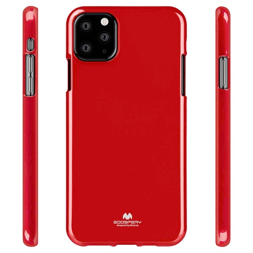 Coque Iphone 11 Pro Max Goospery Jelly TPU, Rouge
