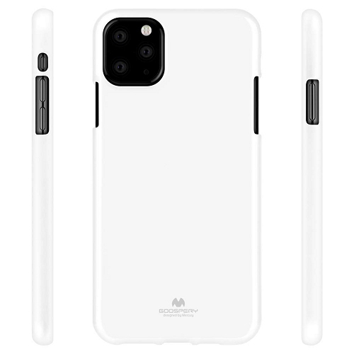 Coque Iphone 11 Pro Max Goospery Jelly TPU, Blanc