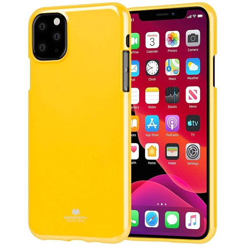 GOOSPERY  Iphone 11 Pro Jelly Tpu Case In Yellow