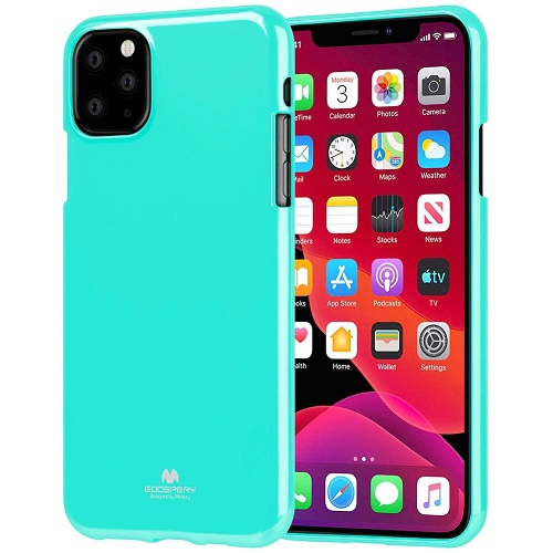 GOOSPERY  Iphone 11 Pro Max Jelly Tpu Case In Teal
