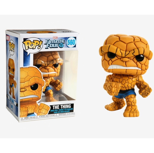 Image 1 de 1.. Pop Marvel 3.75 Inch Action Figure Fantastic Four - The Thing #560