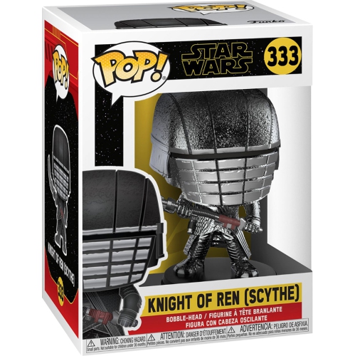 FUNKO  Pop Star Wars 3.75 Inch Action Figure Rise Of Skywalker - Knight Of Ren Scythe #333