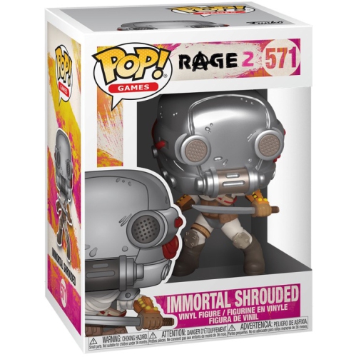 Pop Games 3.75 Inch Action Figure Rage 2 - Immortal Shrouded #571