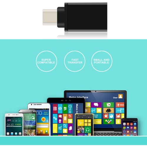 USB C Male to USB A Female Adapter Converting Thunderbolt 3 to USB for MacBook Pro, Chromebook, Pixelbook, Samsung, LG