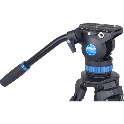 Sirui SH15 Aluminium 3 section Video Tripod with Head