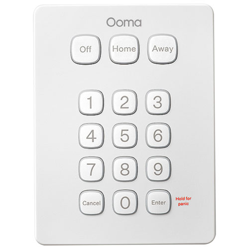 Pavé numérique intelligent d'Ooma - Blanc