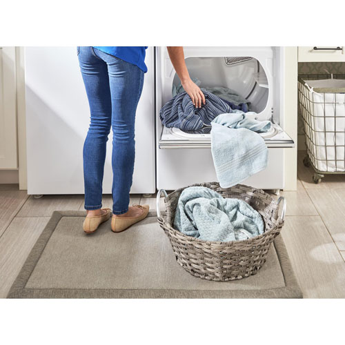 Sécheuse électrique de 7,4 pi³ de Maytag - Blanc