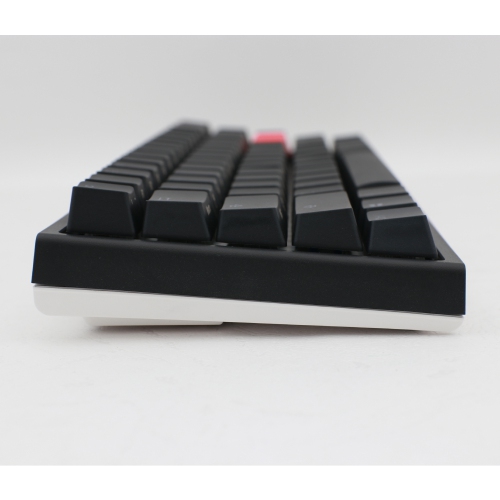 Ducky ONE 2 RGB Mechanical Keyboard, Cherry MX Silver, Anti-Ghosting 4-layer PCB, PBT Double shot keycaps, Detachable USB Type-CSF Layout, Black