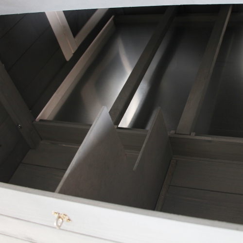 PawHut 84" Chicken Coop Wooden Hen House Rabbit Hutch Poultry Cage Pen Outdoor Backyard with Nesting Box and Run, Grey