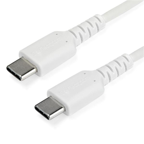 StarTech 1 m / 3.3 ft. USB C Cable - White - Aramid Fiber