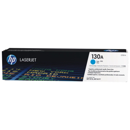 HP 130A Cyan Original LaserJet Toner Cartridge