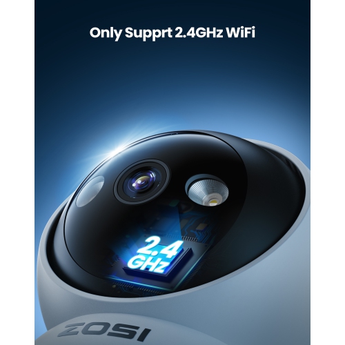 ZOSI C528D 360° Pan/Tilt Dual-Lens 2MP+2MP WIFI Indoor Security Camera, Baby/Pet Monitor, One-Touch Call, Human Tracking,Two-Way Audio, Plug-In Power