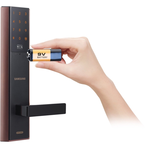 Serrure de porte à mortaise Smart Digital de Samsung - levier