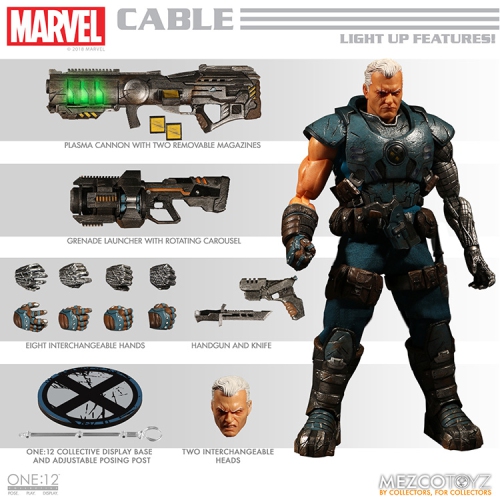 MARVEL  One-12 Collective 6 Inch Action Figure X-Men Series - Cable