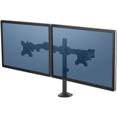 FELLOWES  Reflex Dual Monitor Arm Good quality and true to its words, adjustable to suit flexibility