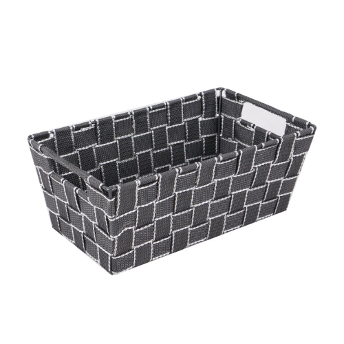 Jessar - Fabric Storage Basket, 30X18 X11.5 cm, Gray