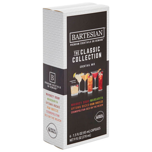 Bartesian The Classic Collection Cocktail Mix - 6 Capsules