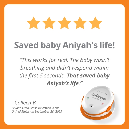 Levana® Oma Sense™ Movement Monitor with Vibrations and Audible Alerts