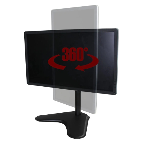 Support de bureau autonome à hauteur réglable TM-EX10 de Boost Industries pour écrans de 13 à 32 po