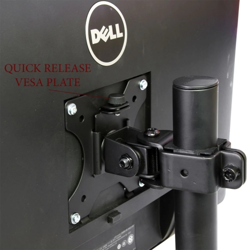 Support de bureau autonome à hauteur réglable TM-EX10 de Boost Industries pour écrans de 13 à 32 po