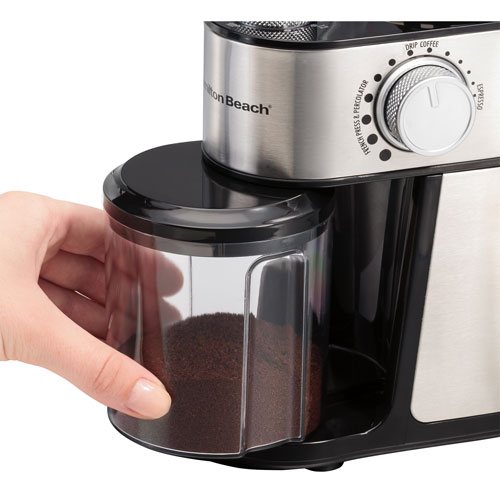 Hamilton Beach Burr Coffee Grinder - Stainless Steel