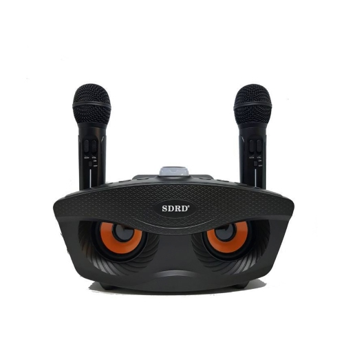 axGear Bluetooth Family KTV Portable Speaker Smart Phone Karaoke with 2 Wireless Mic